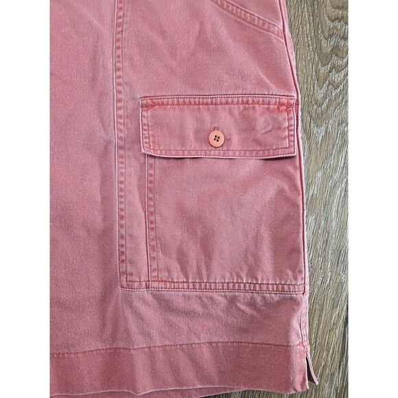 Nobby Clothes Shop Nantucket Red Cargo Short Men's 42 Chino Flat Front Preppy 7" - Picture 4 of 10